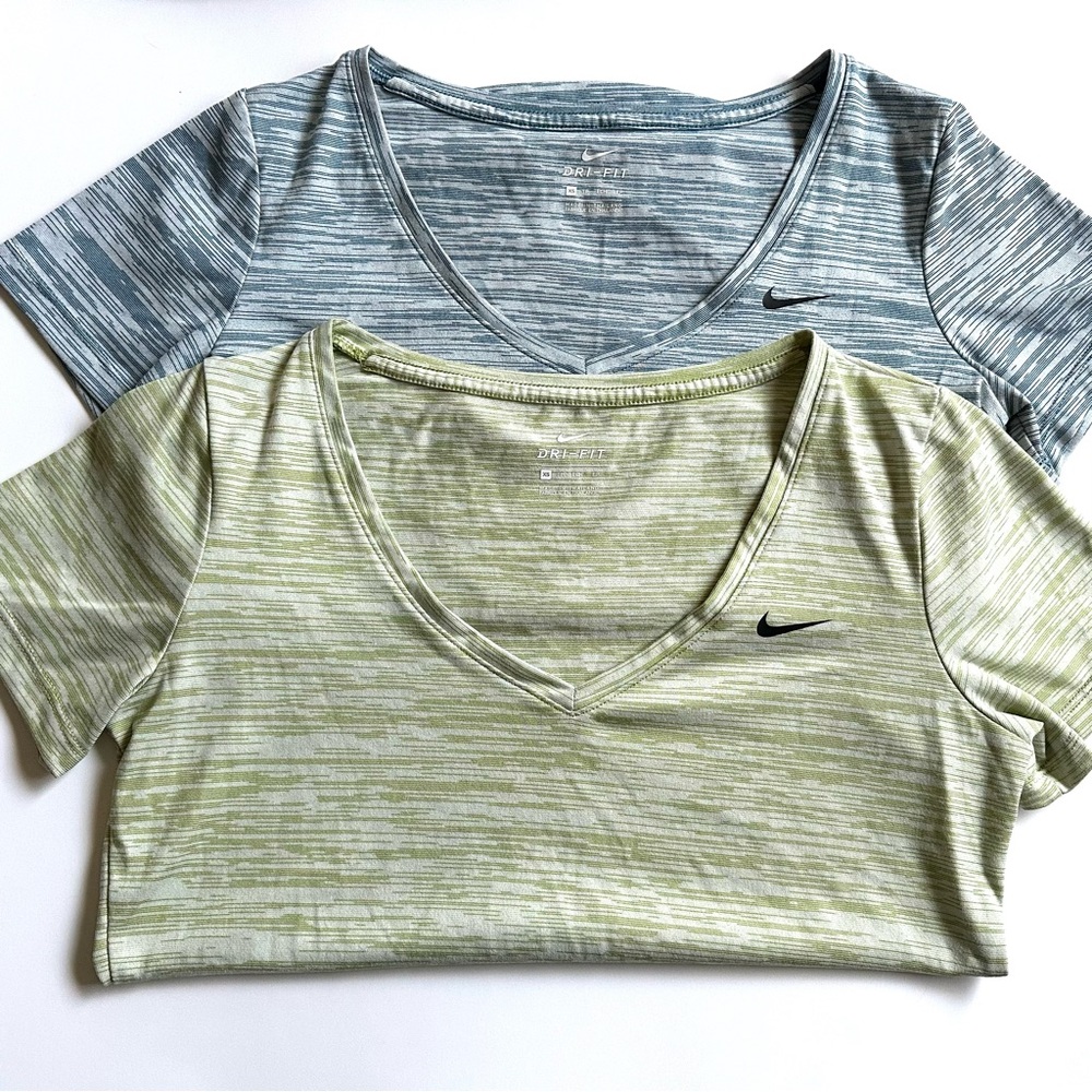 Nike Dri-Fit Sports Shirts (2)